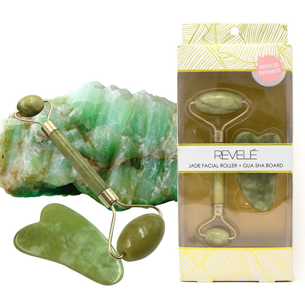 Jade Roller & Gua Sha Board NWOT